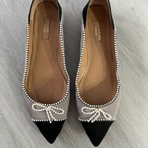 Aquazzura pointed toe ballet flats size 8.5
